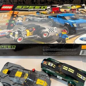 LEGO Speed Champions Racing Cars Set - RAPTOR, CORVETTE, MUSTANG